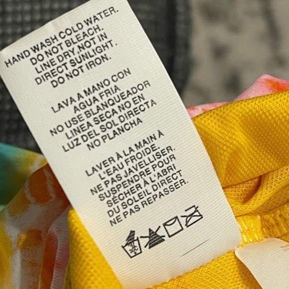 Bleu by Rod Beattie Good Vibrations Twist Bandeau Tankini Top Women's Size 6 NWT - Picture 12 of 14